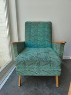 Beau fauteuil 1 place années 1950, Gebruikt, Ophalen of Verzenden, Hout