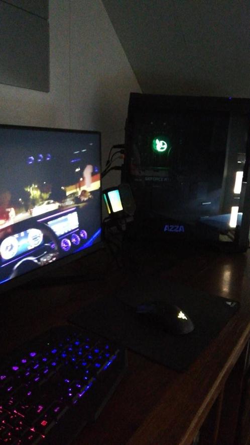 Rtx 3050 gaming setup, Computers en Software, Desktop Pc's, Zo goed als nieuw, 2 tot 3 Ghz, SSD, 16 GB, Met videokaart, Met monitor