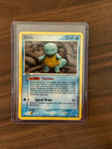 Ditto (Squirtle) 64/113 – EX Delta Species 2005 beschikbaar voor biedingen