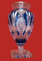 40 cm kobalt-blauwe Jupiter vaas Val Saint Lambert., Ophalen