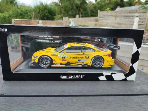 BMW M3 DTM #22 1/18 Minichamps, Hobby en Vrije tijd, Modelauto's | 1:18, Zo goed als nieuw, Auto, MiniChamps, Ophalen of Verzenden
