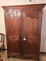 Prachtige antieke eikenhouten kledingkast - Louis XV-stijl, Ophalen