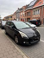 Peugeot 5008 2014, Auto's, Voorwielaandrijving, Euro 5, Zwart, Particulier