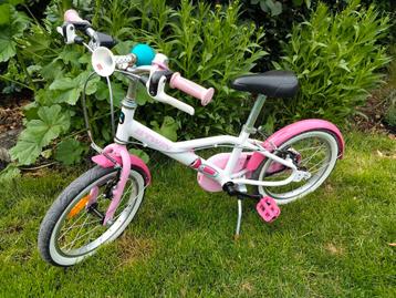 Roze kinderfiets in uitstekend staat. beschikbaar voor biedingen