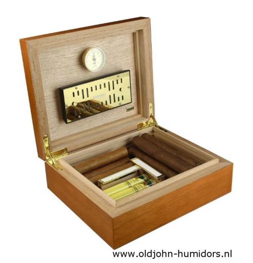 h133 HUMIDOR ADORINI  TORINO CEDRO DELUXE sigarenkist, Collections, Articles de fumeurs, Briquets & Boîtes d'allumettes, Neuf