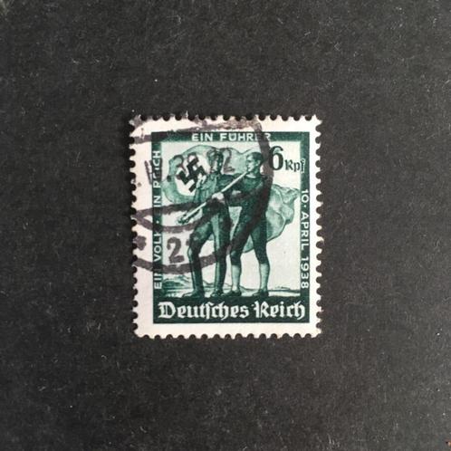 Duitse postzegel 1938 - Volksabstimmung, Timbres & Monnaies, Timbres | Europe | Allemagne, Affranchi, Empire allemand, Envoi
