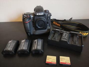 Nikon D3 & Blackrapid Strap beschikbaar voor biedingen