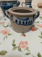 Petit pot en grès., Enlèvement