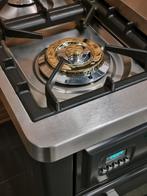🔥 Poêle Boretti Majestic de luxe 150 cm anthracite + acier, Comme neuf, 5 zones de cuisson ou plus, Classe énergétique A ou plus économe