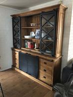 Prachtige industriële wandkast, koloniaal hout, 200 cm of meer, 150 tot 200 cm, Ophalen of Verzenden, 25 tot 50 cm