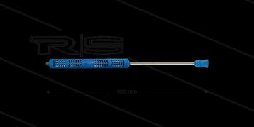 RVS Spuitlans 800mm Blauw Open Isolatie beschikbaar voor biedingen