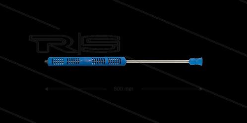 RVS Spuitlans 800mm Blauw Open Isolatie, Auto diversen, Overige Auto diversen, Verzenden