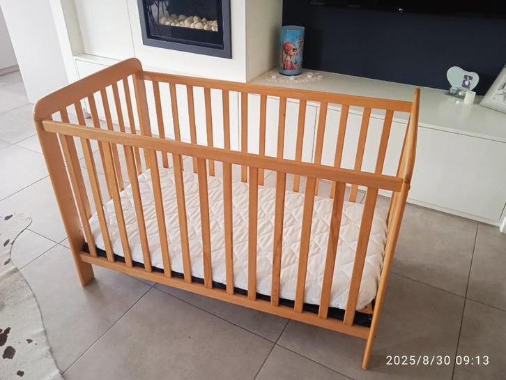 Baby/Kinderbed, Kinderen en Baby's, Kinderkamer | Bedden, Zo goed als nieuw, Minder dan 140 cm, 70 tot 85 cm, Hoogslaper of Stapelbed