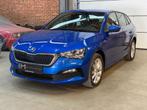 Skoda Scala 1.0 TGI CNG-Benzine 17.000km 2022 Navi CarPlay L, Auto's, Voorwielaandrijving, Blauw, Bedrijf, 999 cc