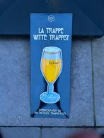 Emaille bord la trappe, Verzamelen, Biermerken, Ophalen of Verzenden, Zo goed als nieuw, La Trappe