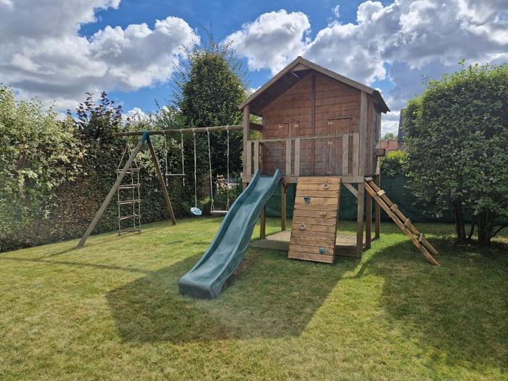 Cabane de jardin pour enfant Valentine, Kinderen en Baby's, Speelgoed | Buiten | Speelhuisjes, Gebruikt, Hout, Ophalen