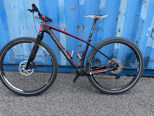 29er MTB full carbon XT wielen, Fietsen en Brommers, Fietsen | Mountainbikes en ATB, Zo goed als nieuw, Heren, 53 tot 57 cm, Geen vering