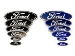 Ford logo's emblemen naafdoppen naafkappen diverse maten, Enlèvement ou Envoi