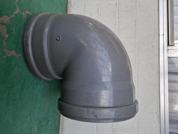 Hulpstuk riolering pvc bocht 90 400mm, Doe-het-zelf en Bouw, Ophalen, PVC