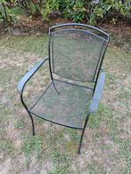 2 Tuinstoelen voor opmaak, Ophalen, Gebruikt, Metaal