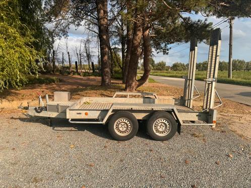 Tack machinetransporter 2700kg aanhangwagen, Auto diversen, Aanhangers en Bagagewagens, Gebruikt, Ophalen