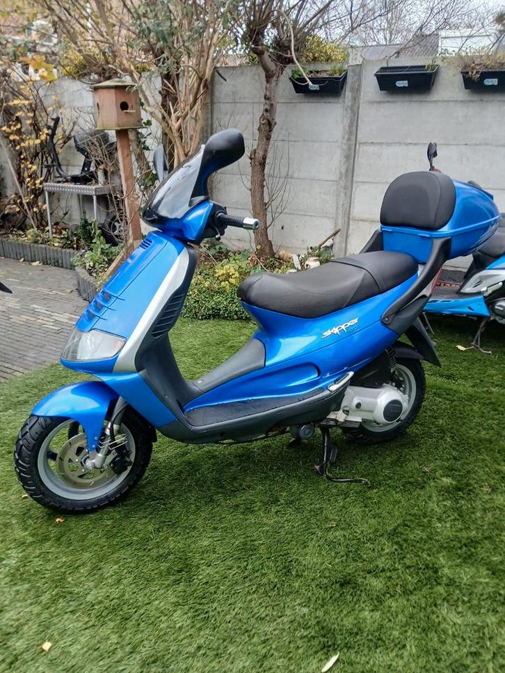 Piaggio skipper lx st 125cc 4t 2001 duits, Fietsen en Brommers, Scooters | Piaggio, Zo goed als nieuw, Ophalen