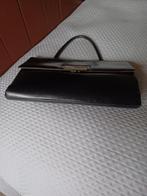 DELVAUX Sac vintage noir siglé, Envoi, Noir