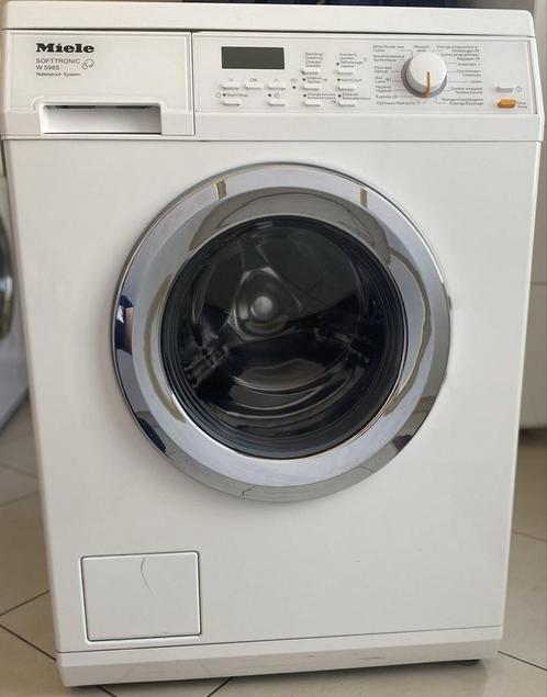 À vendre : Machine à laver Miele W5956 WPS – Excellent état, Elektronische apparatuur, Wasmachines, Gebruikt, 6 tot 8 kg, 1200 tot 1600 toeren