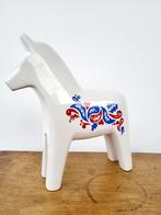 Cheval Dala vintage en céramique Ikea, design bleu et rouge,, Enlèvement ou Envoi