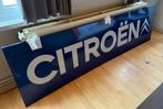 Origineel oud groot Citroën emaille reclamebord XL, Verzamelen, Ophalen, Zo goed als nieuw, Reclamebord