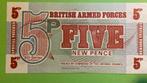 Angleterre. Armée. 5 pence, Ophalen of Verzenden, Overige landen