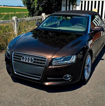 Superbe audi A5 tdi 2.0 163cv 135000km mod 2010 1er propriét, Autos, Audi, Cuir, Achat, Beige, Cabriolet
