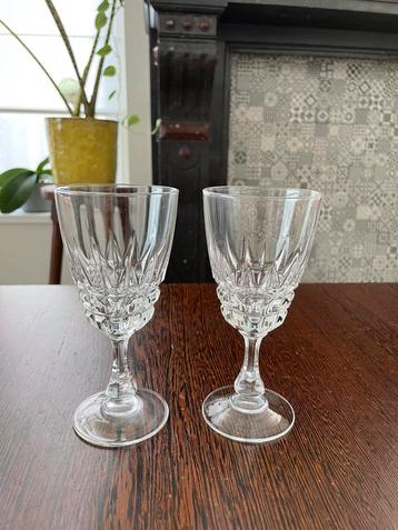 6x kristallen wijnglazen Crystal D’Arques Durand Pompadour, Enlèvement, Comme neuf, Autres types