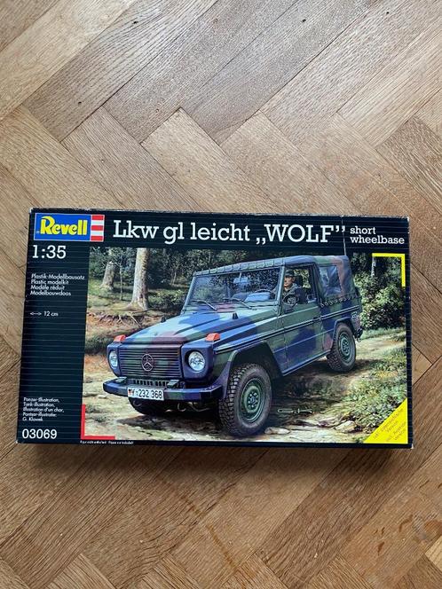 LKW GL LEICHT WOLF - MERCEDES-BENZ - SCHAAL: 1:35, Hobby en Vrije tijd, Modelbouw | Auto's en Voertuigen, Nieuw, Auto, 1:32 tot 1:50