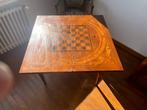 table de jeu marqueterie en bois véritable, Enlèvement