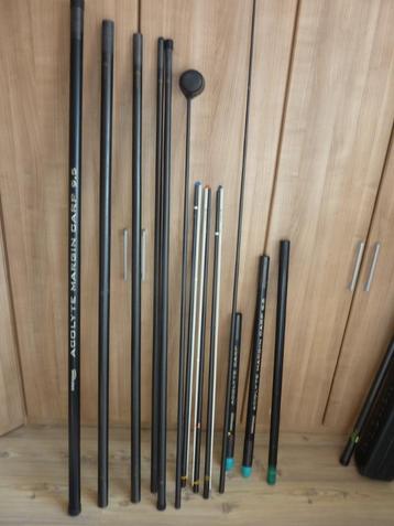 Drennan Acolyte Margin 9.5 m + topsets+cupset beschikbaar voor biedingen
