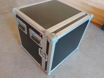 19" Flightcase met aansluitingen, plug & play