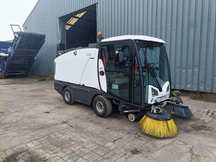 Bucher C 202 compact street sweeper johnson, Zakelijke goederen, Machines en Bouw | Onderhoud en Reiniging