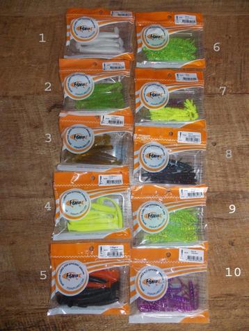 Verschillende soorten Fishup shads  beschikbaar voor biedingen
