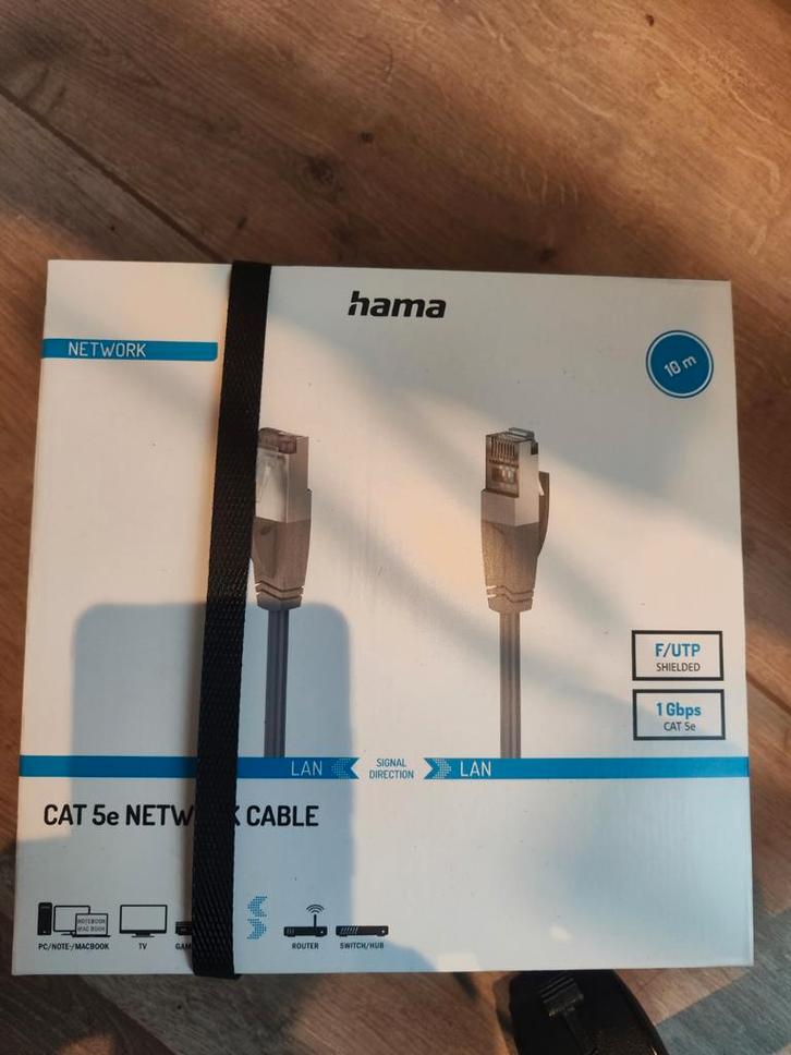 Hama 00200671, TV, Hi-fi & Vidéo, Câbles audio & Câbles de télévision, Neuf, 10 mètres ou plus, Enlèvement