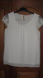 Blouse voor dames, Wit, Ophalen of Verzenden, Zo goed als nieuw, Clockhouse