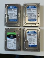 ** Lot de HDD 3 X 500Gb (WD) sata + 1 X 2T (Seagate) sata **, Computers en Software, Harde schijven, Intern, 500gb, Ophalen of Verzenden