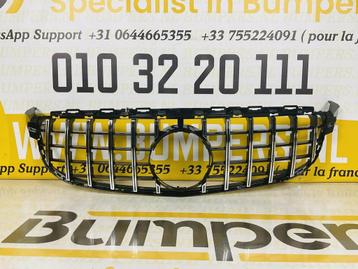 Grille Mercedes C klasse W205 C63 Amg Chrome 14-16 Gt Paname beschikbaar voor biedingen