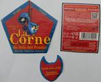 Bieretiket La Corne Tripel brouwerij Des Legendes (7k7), Verzamelen, Biermerken, Ophalen of Verzenden, Gebruikt