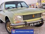 Peugeot 504 GR | 1979 | Route 66 Auctions, Auto's, Zwart, Bedrijf, Handgeschakeld, Overige carrosserie