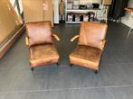 2 zeteltjes, Huis en Inrichting, Ophalen, Vintage, Zo goed als nieuw, 50 tot 75 cm
