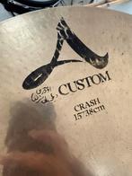 Zildjian A Custom crash 15”, Muziek en Instrumenten, Drumstellen en Slagwerk, Ophalen of Verzenden, Gebruikt, Overige merken