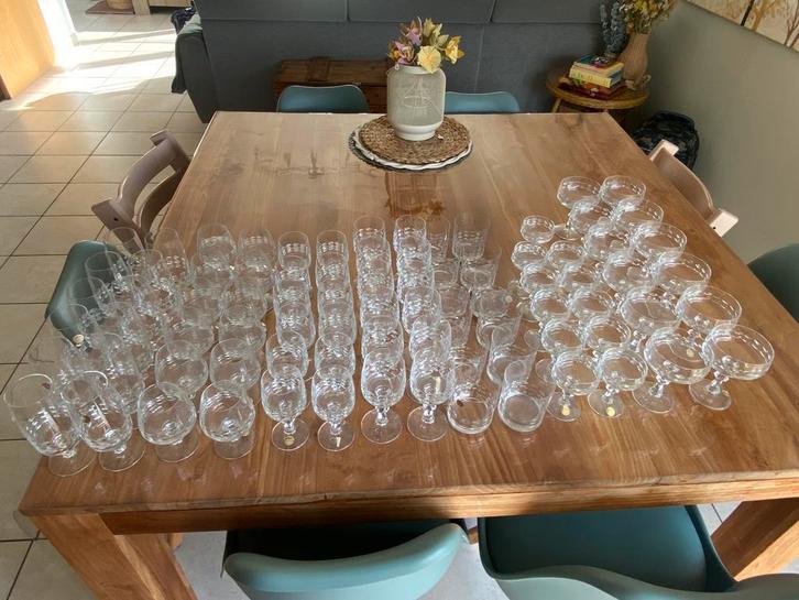 Kristalservice (24% Bleikristall - Conrad Exklusiv), Antiek en Kunst, Antiek | Glaswerk en Kristal, Ophalen