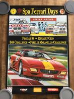 Affiche spa ferrari days 1994, Ophalen of Verzenden, Zo goed als nieuw