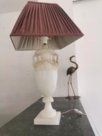 Vintage lamp albast /marmer Hollywood Regency, Antiek en Kunst, Ophalen of Verzenden